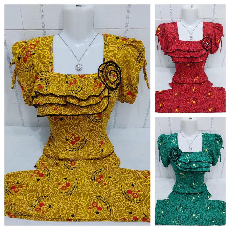  A123 đồ bộ thun aty tơ quần dài ống ôm áo có nhấn ben 