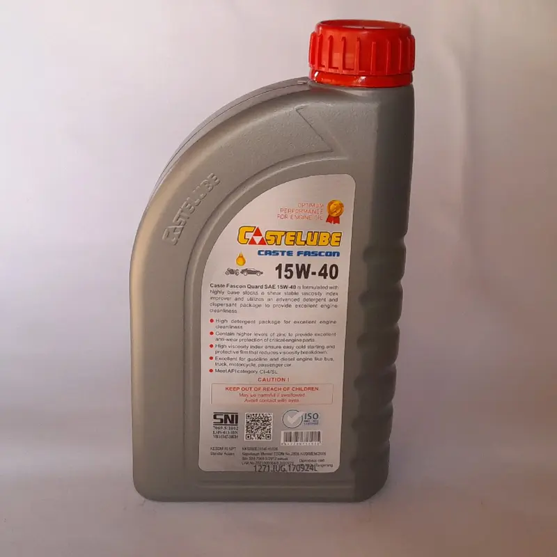 castelube fascon 1 liter SAE 15W/40  Motorcycle Oil 1