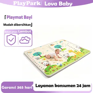 【COD】200 x 200 CM PLAYMATE / MATRAS PLAYMATE/XPE PLAYMATKARPET PLAYMATE LOKAL / PLAYMAT BAYI / PLAYMAT LIPAT / MERANGKAK / WATERPROOF / TIKAR / KARPET ALAS/THICKNESS 12MM