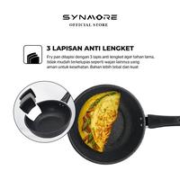 Gambar Synmore Panci Susu Sauce Pan Anti Lengket Lapisan Granite 18/20cm – Semua Kompor untuk Susu/Saus/Sup - 18cm-Semua Kompor dari Synmore Official Store Kab. Tangerang 5 Tokopedia