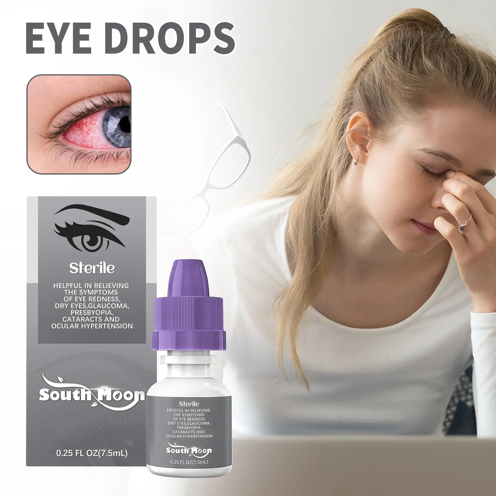 Eye Drops Relieve Eye Red Eye Dry Eye Blurred Vision Eye Fatigue Eye Protection Eye Drops