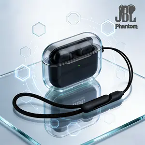 2026  PHANTOM Z40 Earphone Nirkabel, Anti Air Dalam, Baterai Tahan Lama, TWS, Bass Kuat, Surround 3D, Peredam Suara Cerdas, Gaming, Panggilan, Musik, Olahraga, Earphone Bluetooth Nirkabel
