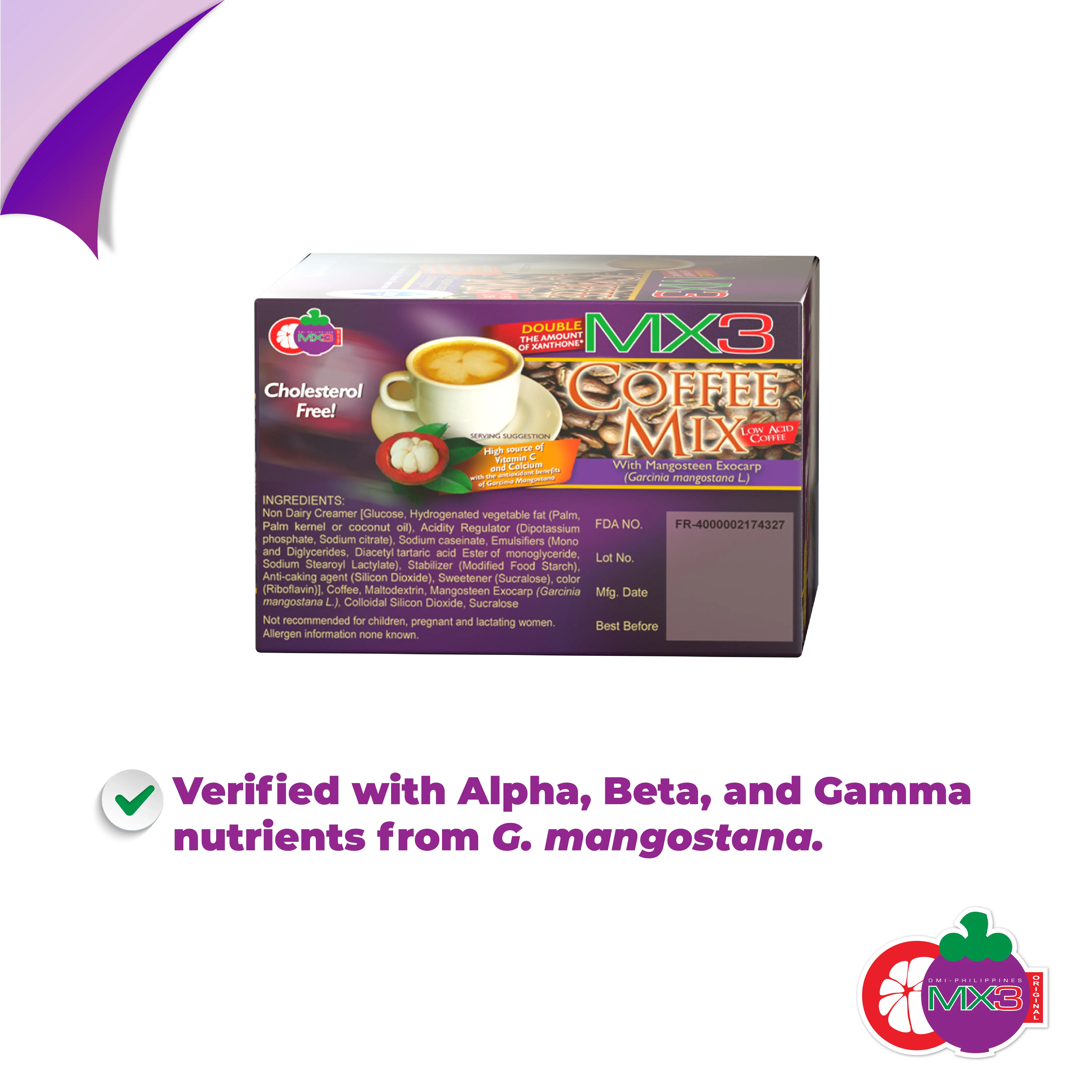 B10 | MX3 30s PLUS with L-Carnitine and Co-Q10 and MX3 10s Coffee mix  Bundle - TikTok Shop Philippines