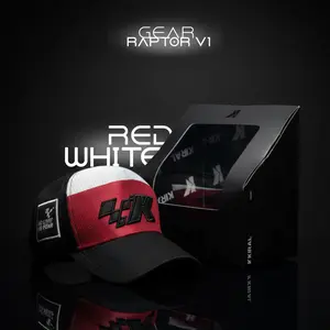 KIRAL RACING MESH GEAR | RAPTOR V1 RED WHITE