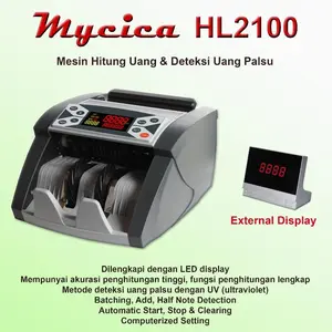 Mesin Hitung Uang MyCica, ZSA. Murah dan Berkualitas, Garansi Resmi