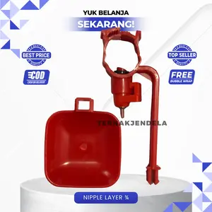 Nipple Layer ¾ - Tempat minum Untuk Ayam Petelur Broiler Puyuh Layer