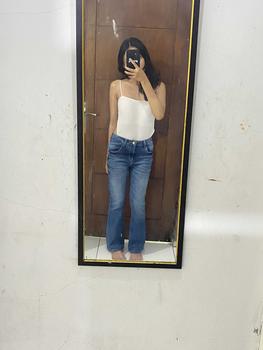 Product Review of WARPATH - Cutbray Wide Leg High Waist Flare Jeans Stretch Wanita Panjang Celana Cewek Denim STRETCHBOOT 9184 from 9**a 1