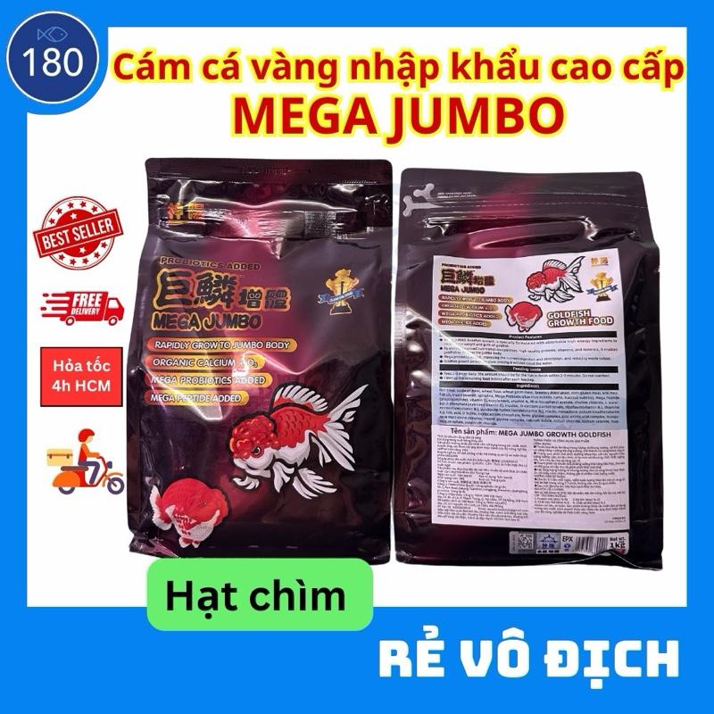  Cám cá vàng Mega Jumbo hạt chìm - Gói chiết - phân phối chính hãnġ 