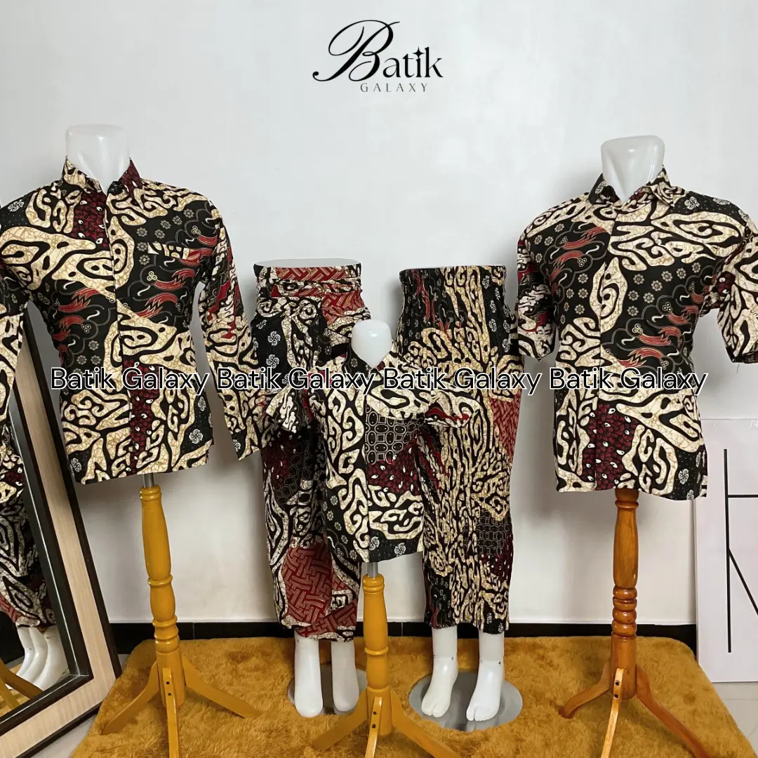 Set Batik Keluarga - Kebaya.ami / Batik / Kemeja Batik / Batik Couple / Kemeja Batik Anak Pendek - Allsize fit to XXXL Baju Panjang Atasan Sarimbit Dewasa