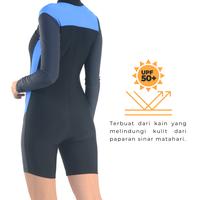 Gambar SILVER Baju Renang Dewasa Unisex Boyleg Lengan Panjang Model Diving - 11203 - Army Green | UPF, M dari silversports Kota Administrasi Jakarta Barat 2 Tokopedia