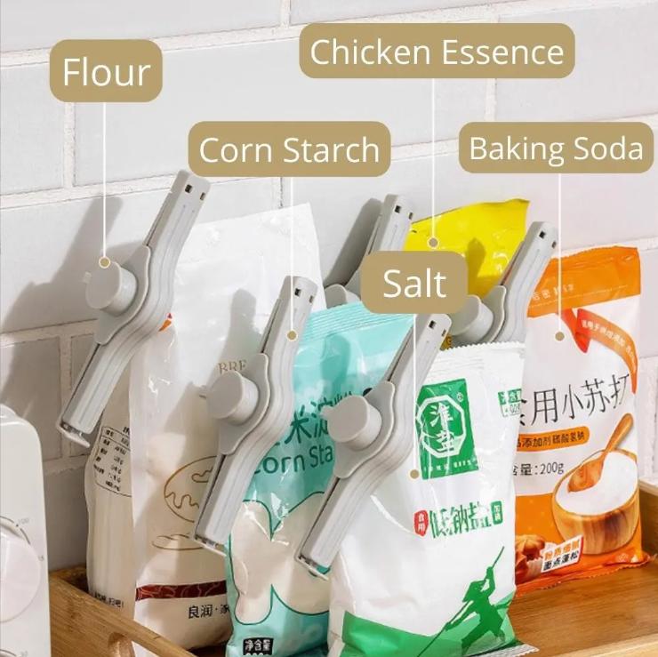 Product Introduction of Set Klip Pengedap Makanan 3pcs dengan Tudung Perasa Meterai Beg Plastik - Kitchenware Vacuum 14