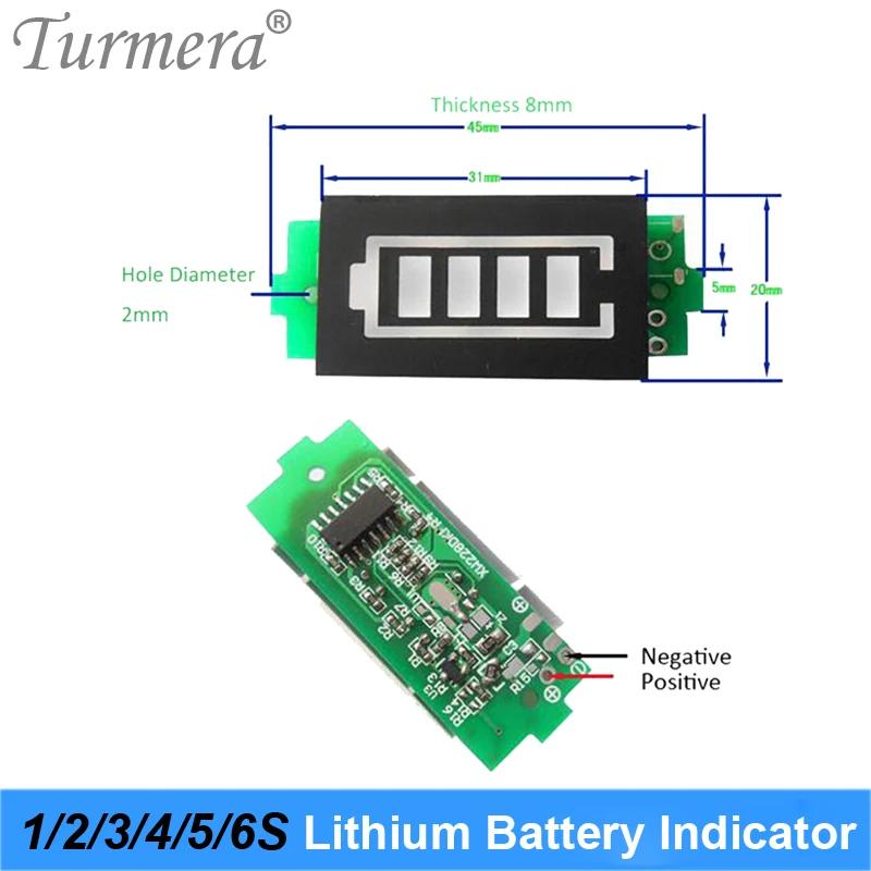 Product Introduction of Turmera Lithium and Lifepo4 Battery Indicator LED Display 4.2V 8.4V 14.4V 18V 21V 25V 12V 24V 36V 48V for Screwdriver Drills Use 10
