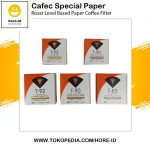 Cafec Specialty Light Medium Dark Roast Level Coffee Paper Filter