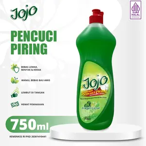 Jojo Premium Sabun Cuci Piring  Anti Lemak & Bau / Dishwashing Liquid - 750mL