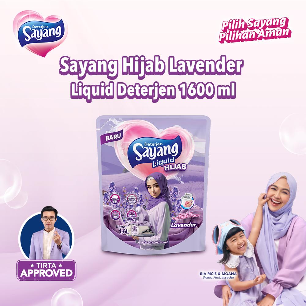 Sayang Lavender Liquid Detergent 1600ML - Single