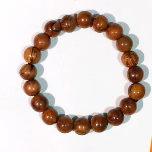 Gelang Kayu Iksir Banyuwangi (Alas Purwo), Diameter 10 mm, Unik dan Berkhasiat