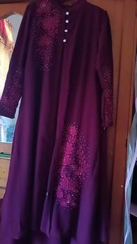 Product Review of GAMIS KARINA SET ROMPI BAHAN CERUTY LD 110 PB 138 BB 45-75KG BEST SELLER    ld 120 muat bb 55-85kg from M**a 0