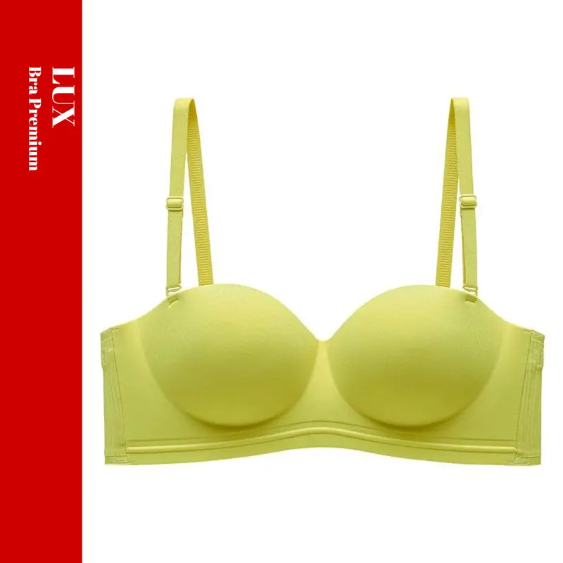 [LUX] Bra L081 Bh Push Up Tanpa Kawat Busa Tebal BhWanita Seamless Beha Wanita Nyaman 2in1 Strapless 0