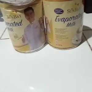 Sunbay Evaporated Milk 380gr Susu Lemak Nabati Evaporasi