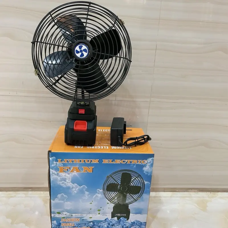 QUẠT TÍCH ĐIỆN KÈM PIN và SẠC - QUẠT PIN KHOẺ sử dụng 6-8tiếng