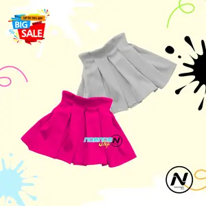 Rok anak Perempuan bahan scuba BUBBLE SKIRT Korea kids Fashion