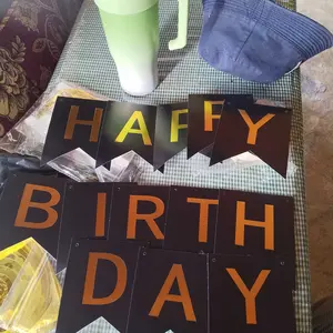 50PCS PAKET SET DEKORASI ULANG TAHUN/ HAPPY BIRTHDAY