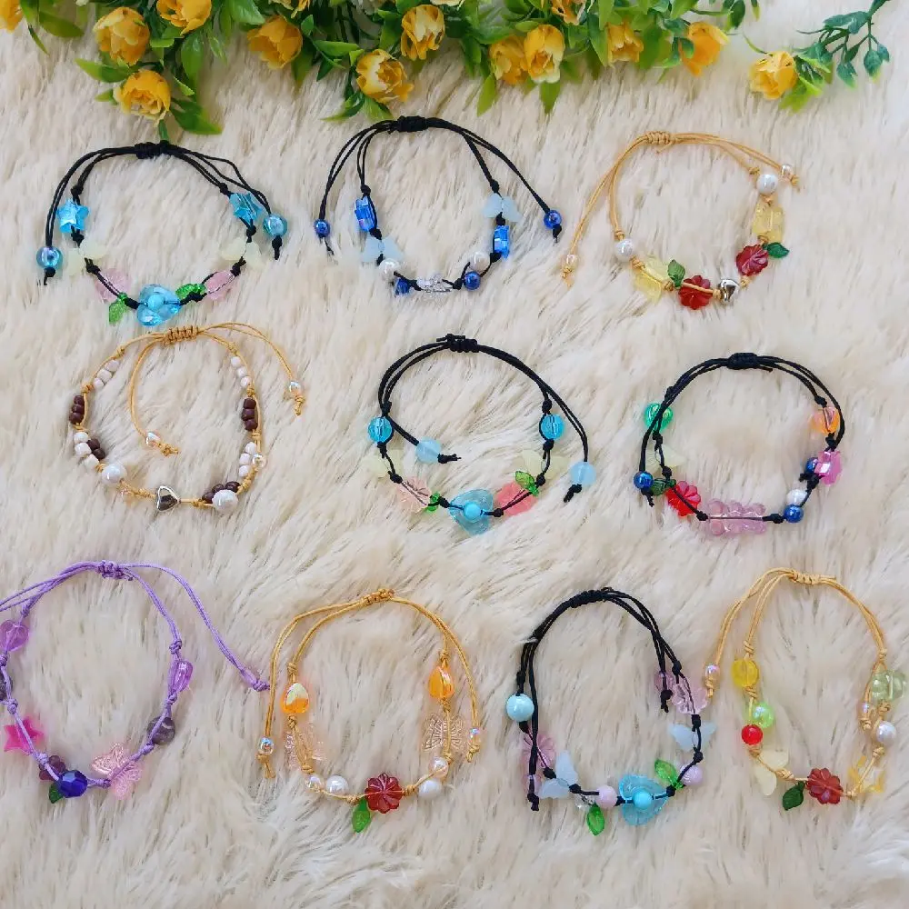 COD Gelang Tali Simpel Gelang Manik Bracelets Fairy