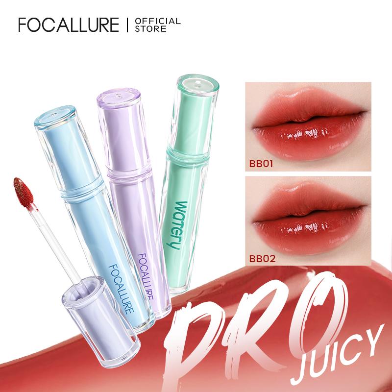 Son Tint FOCALLURE Pro-juicy Thạch Nước Thủy Tinh đầy đặn lâu trôi 2g 1 PC