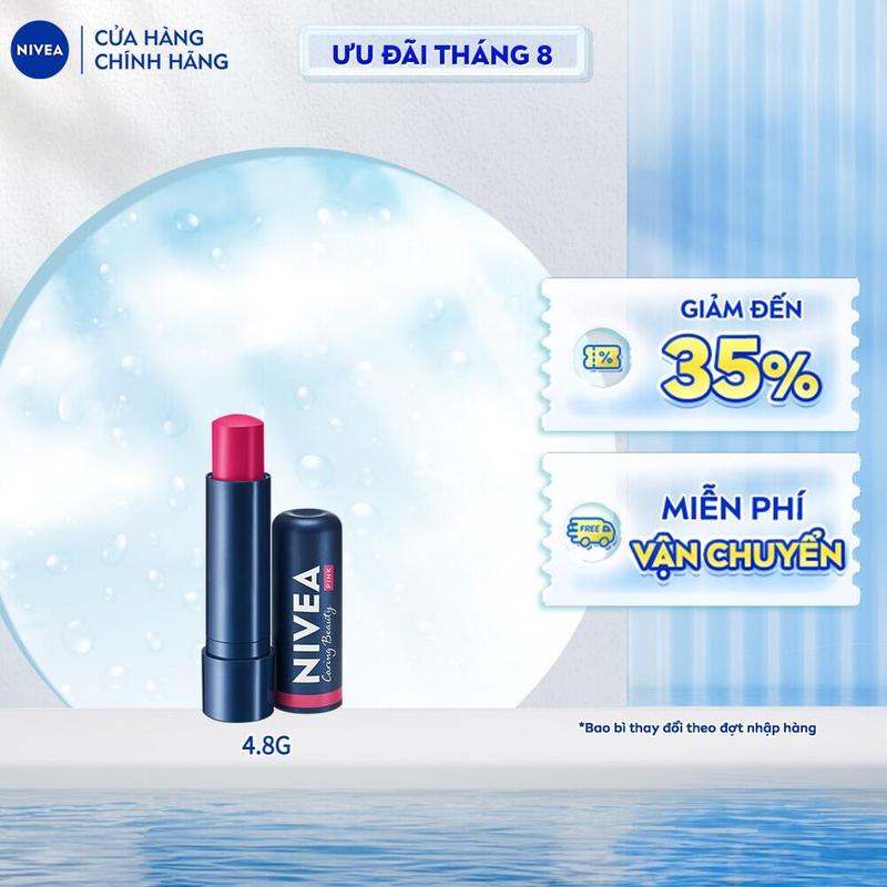 Son Dưỡng NIVEA Caring Color Có Màu (4.8 g) - 88060/88058