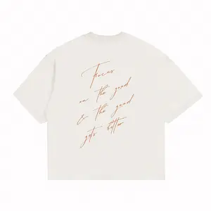 Onoma Katun Bangkok - Boxy Oversized Tshirt Gets Better White - Kaos