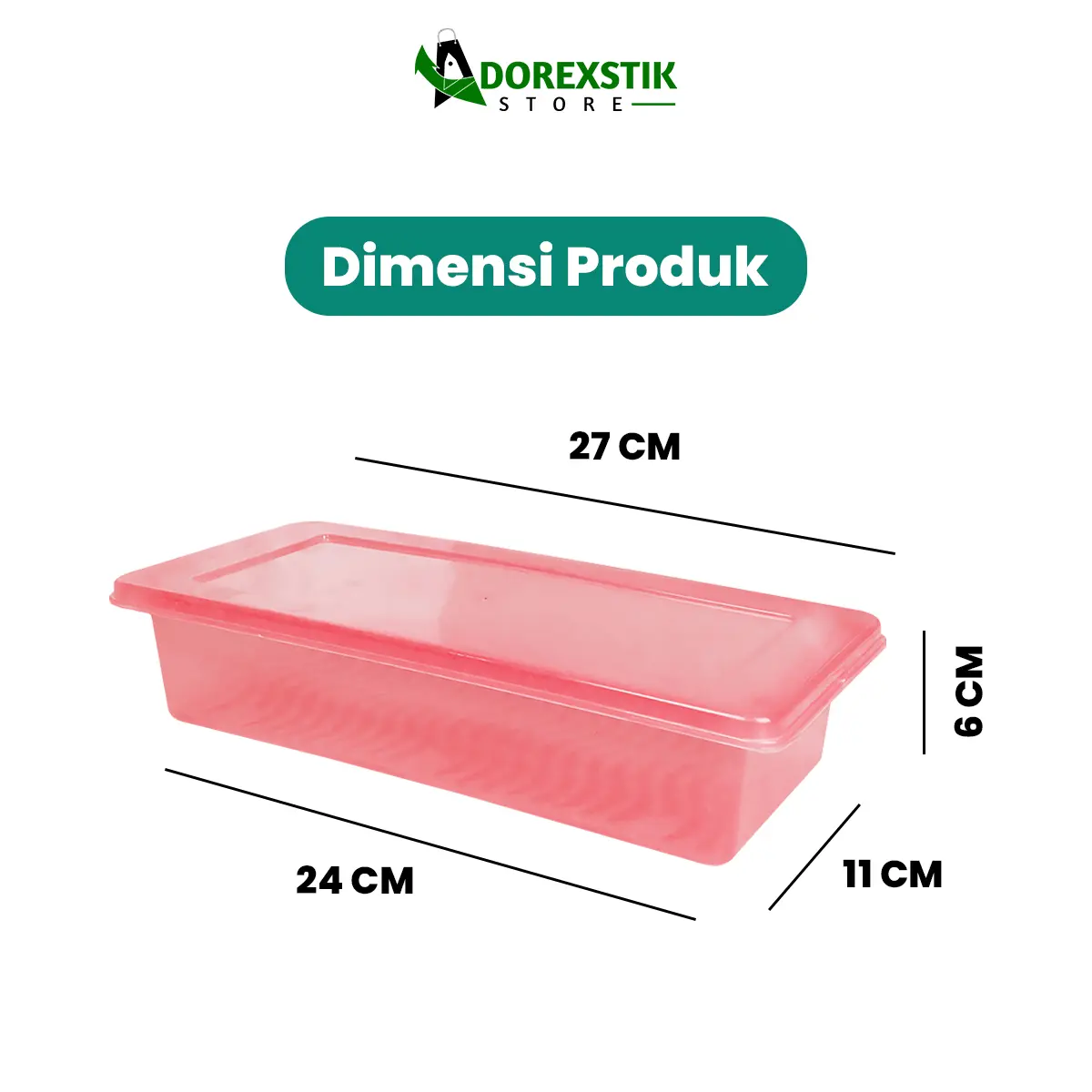 Dorexstik Store Set 5pcs Toples Food Grade dengan Tirisan PP 5 Foodgrade Tempat Buah Kulkas Putih Bebas BPA Bisa Digunakan Dalam Microwave dan Freezer