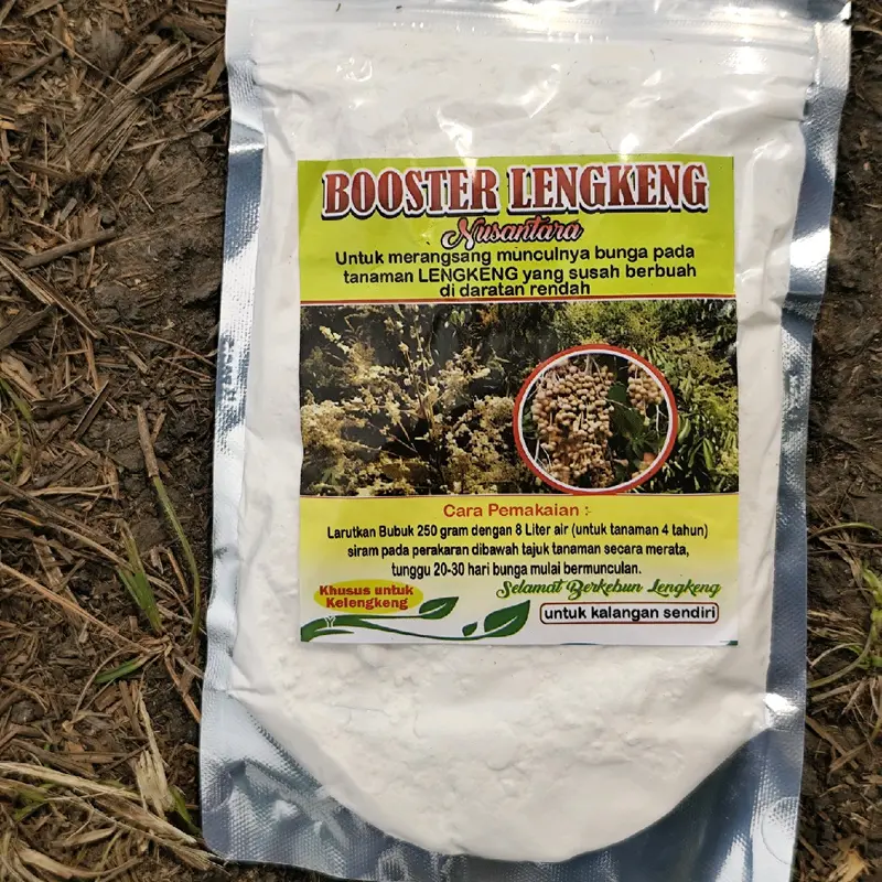 Pupuk boster kelengkeng kemasan 250gram serbuk murni 5