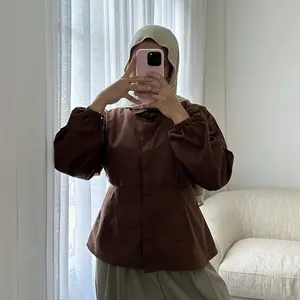 Top Indira | Blouse Tali Pinggang | Emery