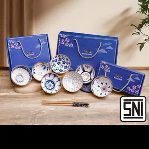 MANGKUK KERAMIK JAPANESE ISI 2/4 pcs -MANGKUk MURAH