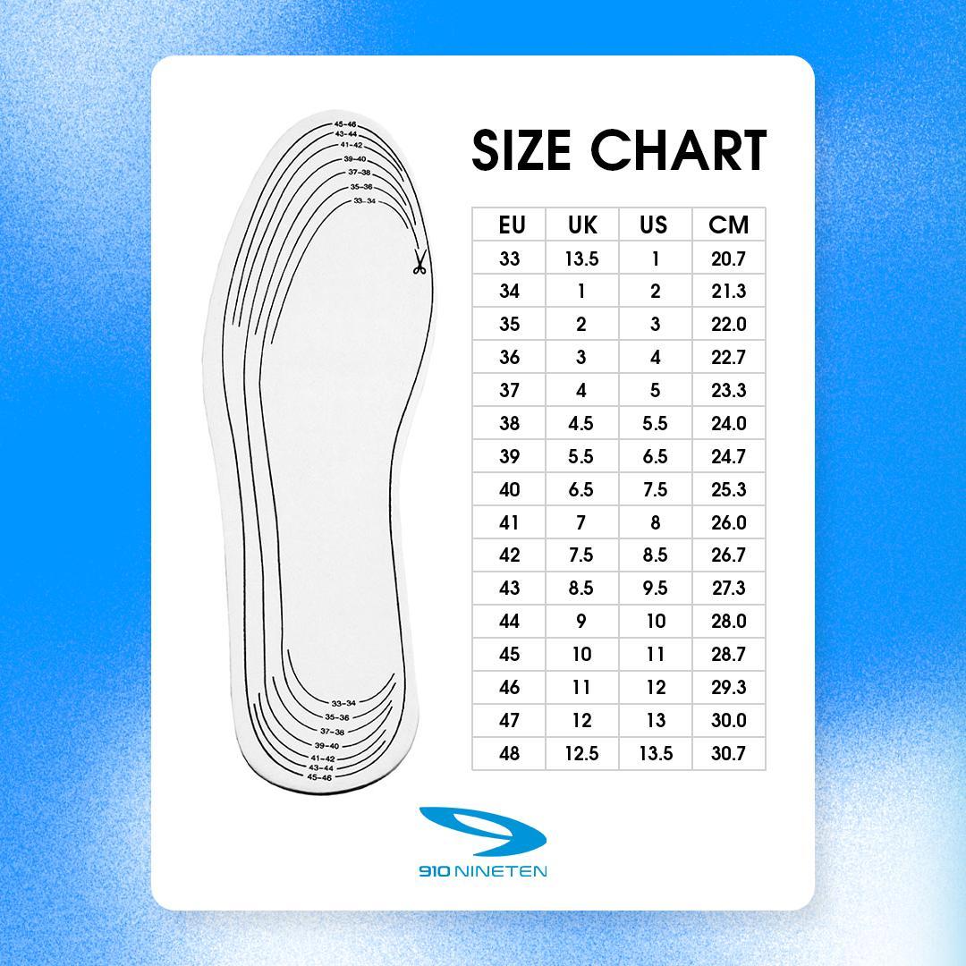 910 Nineten AURORUN STRIDE Sepatu Lari - Putih/Abu