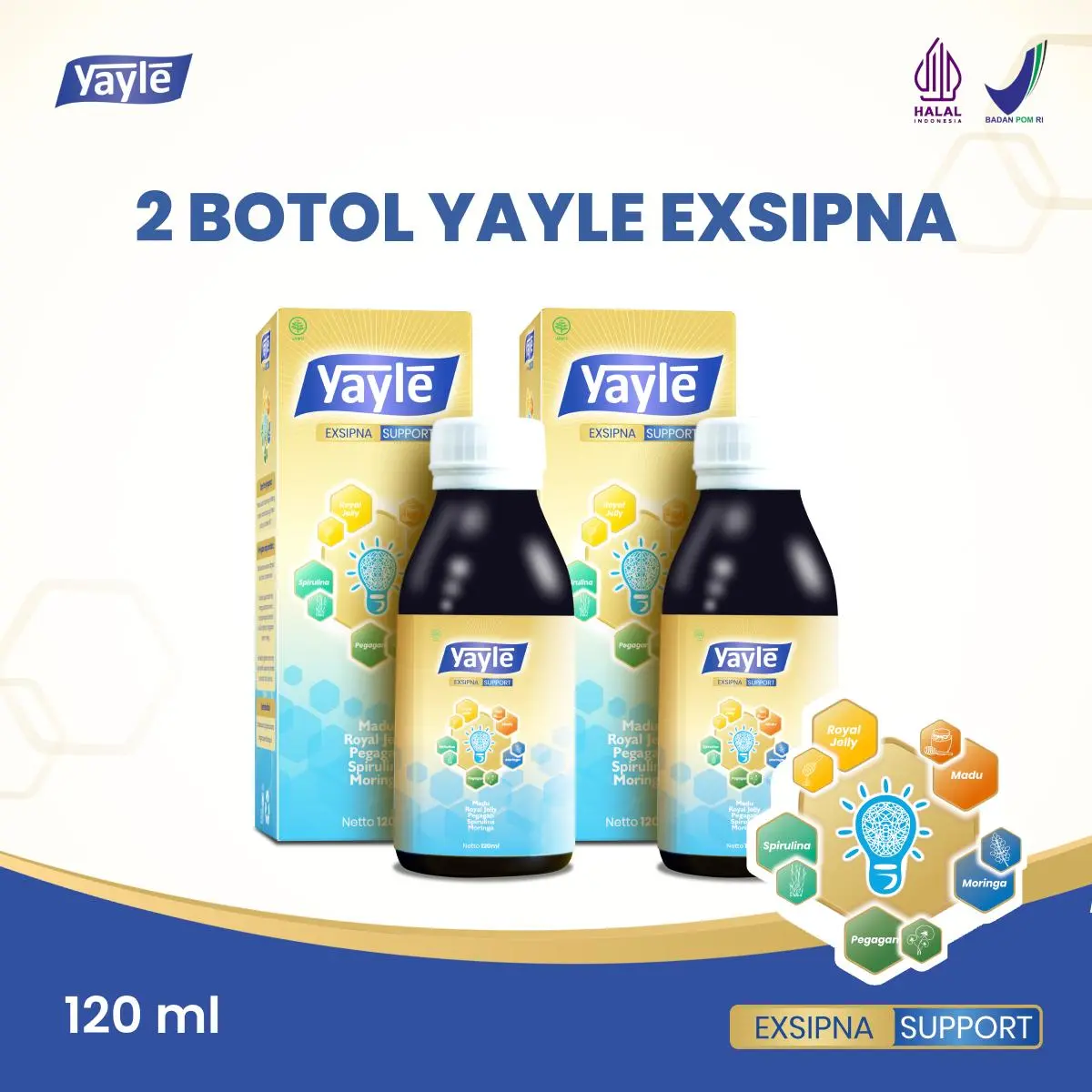 Bantu Cerdas 120ml 2 Botol