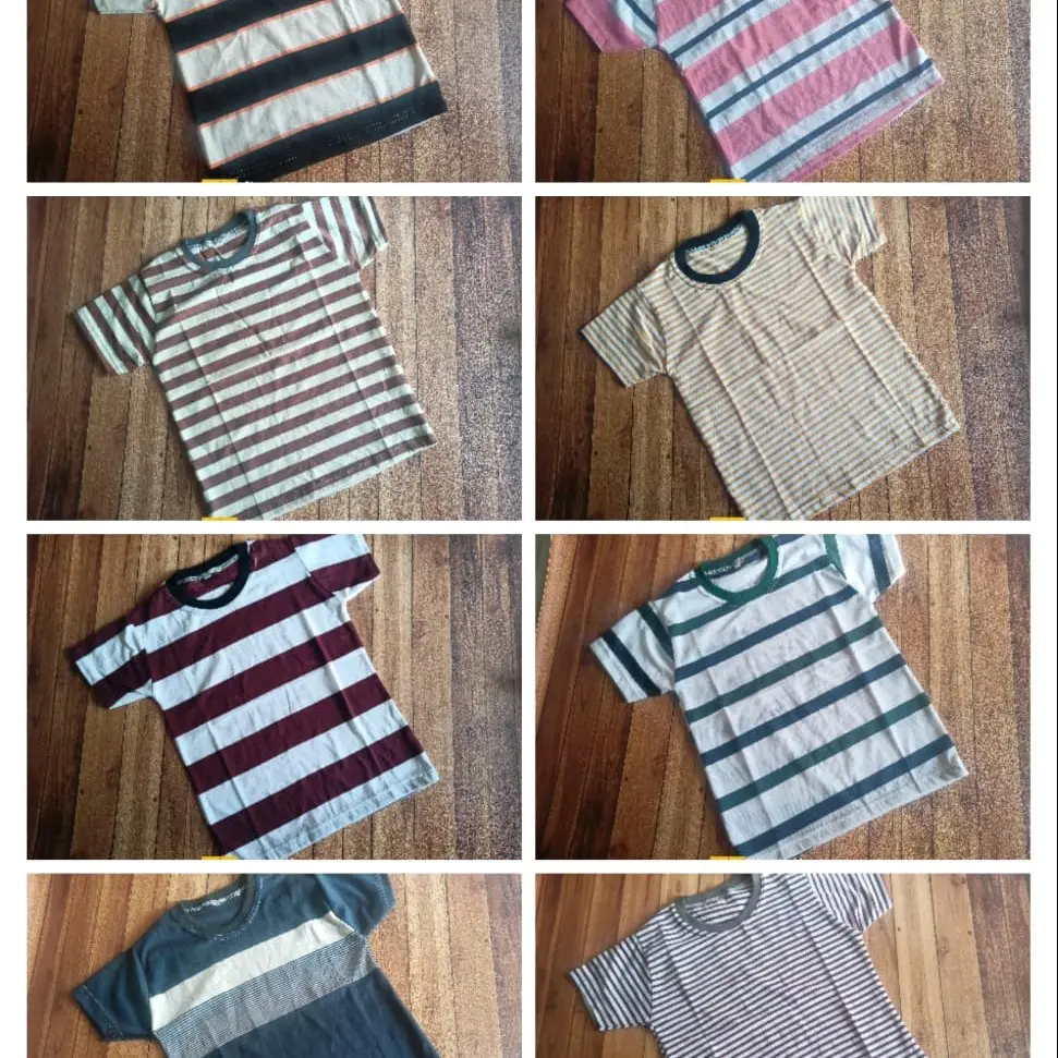 Setelan Pakaian Tidur Anak Perempuan Kaos Oblong dengan Warna Ceria - Cantik