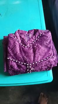 Product Review of GAMIS MEWAH BK PINTU FULL BRUKAT //OOTD//BRIDESMAID//WARNA BURGUNDY//BAJU KONDANGAN //GAUN PESTA //BAJU KONDANGAN MURAH from A**i 0