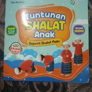 Best Book Tuntunan Sholat Anak Panduan Wudhu Sholat dan Dzikir Anak Buku Edukasi TK PAUD dengan Audio Book dan Gambar Full Color II Buku Edukasi Anak TK dan PAUD