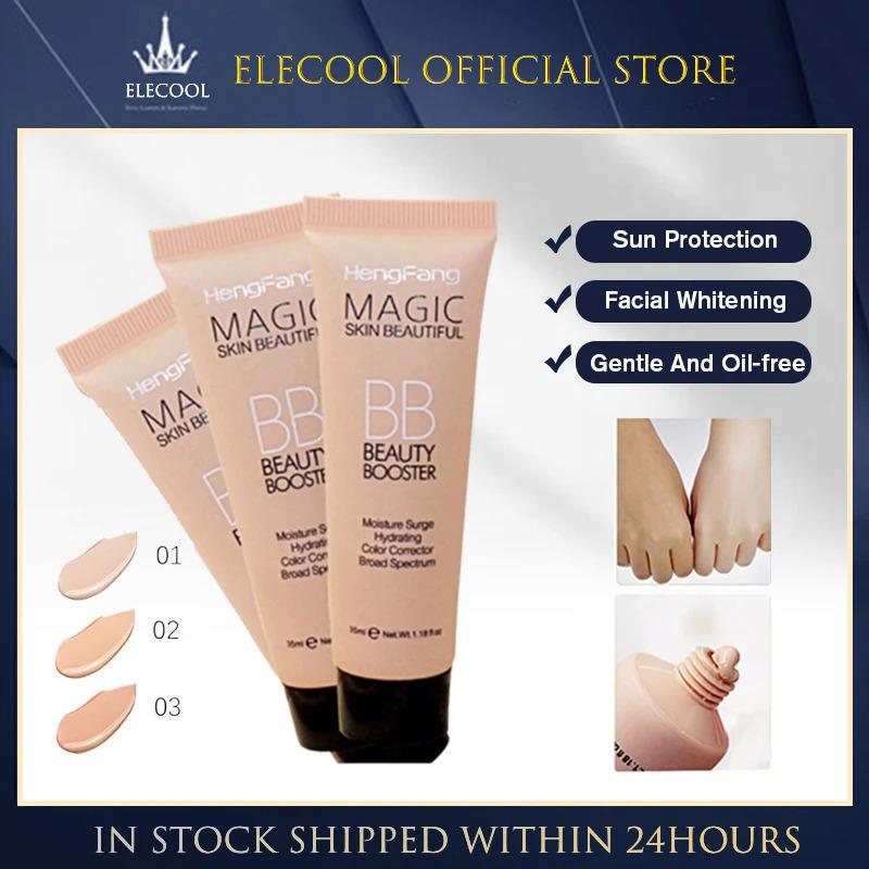 Product Introduction of 3colors BB Cream Liquid Face Base Foundation Long Lasting Waterproof Cover Acne Spot Korean Makeup Concealer Cosmetic 27