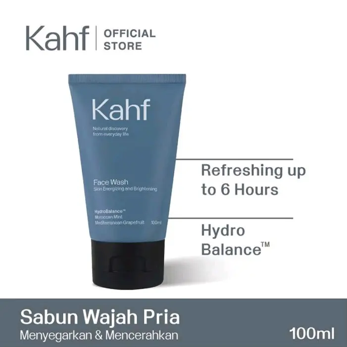 kahf skin face wash energizing bright 100g