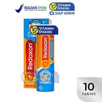 Gambar REDOXON VITAMIN C, D & ZINC RASA JERUK 10 TABLET - 10 TABLET dari VitaminDiskon Kota Administrasi Jakarta Barat 3 Tokopedia