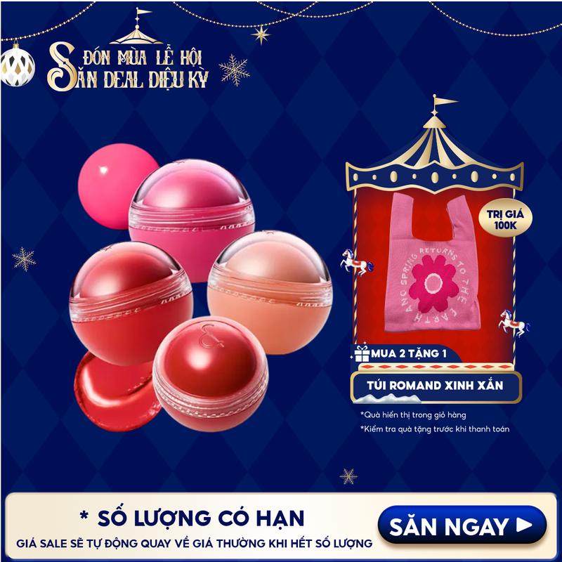 NEW Má Hồng Kem Romand Dạng Lăn Juicy Roll Cheek 8.4g