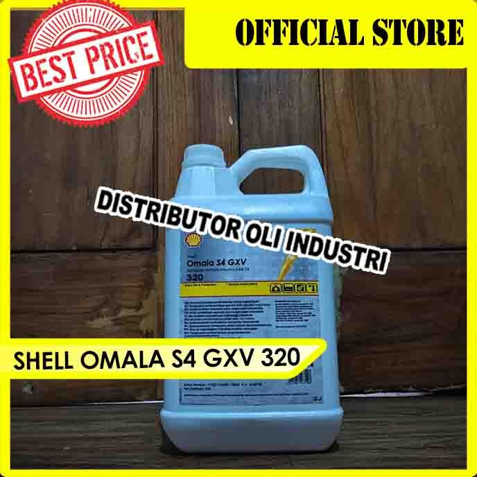 Jual SHELL OMALA S4 GX / GXV 320 ( Gear Oil PAO - 5 Liter ) - Kota ...