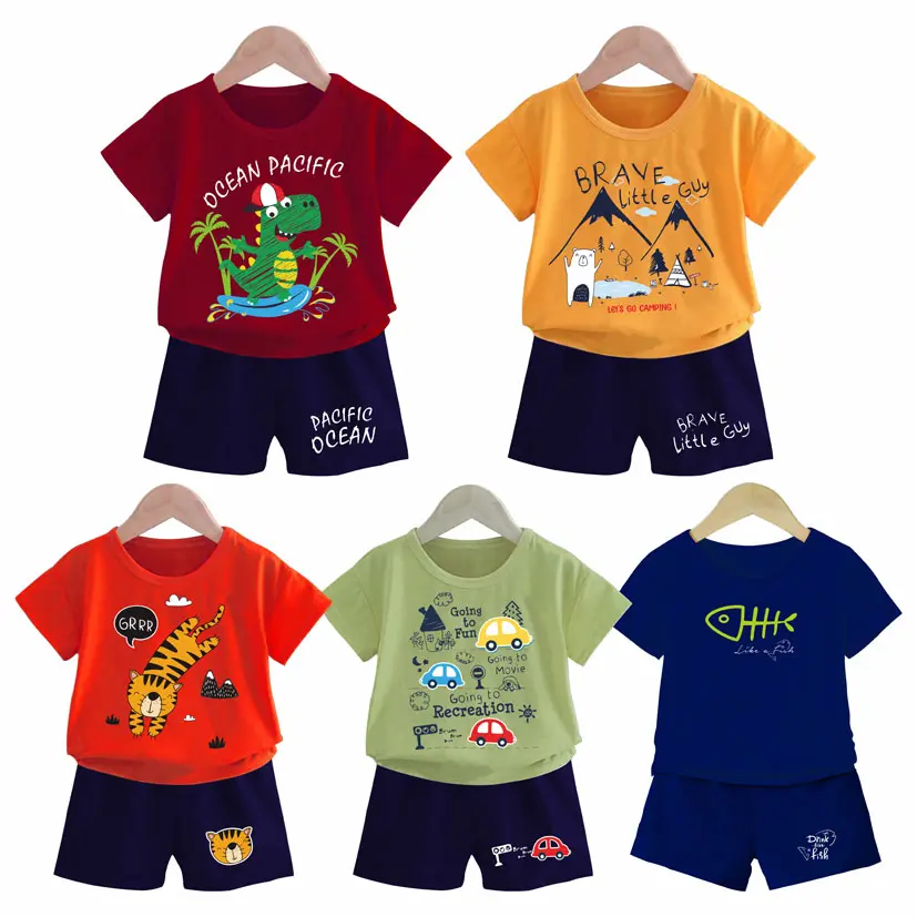 Paket TREND Baju Anak Usia 0-4 Tahun 5 Setel dari Katun - Parsel, Fashion Kemeja Setelan