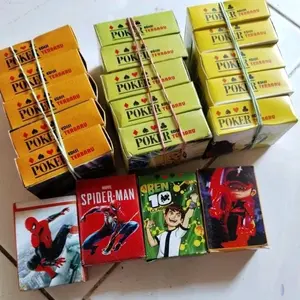 10pck poker mini karakter