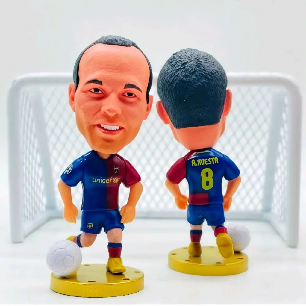 Action figure Andres Iniesta FC Barcelona 2009 soccerwe