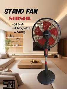 [HANYA DISINI] Standfan SHISHU 16inch Kipas Angin Berdiri SHISHU SH-777 16inch