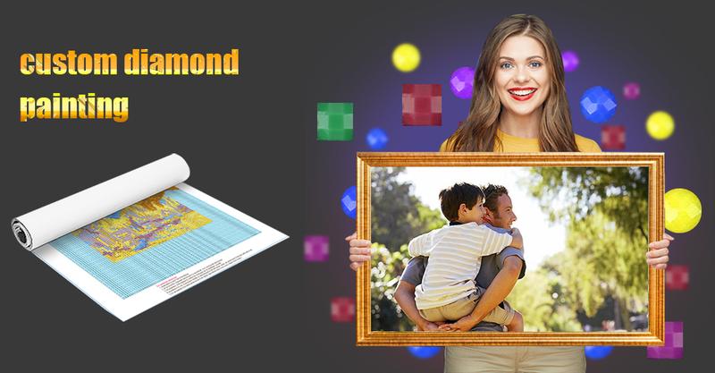 Product Introduction of [Customized upgraded velvet canvas fabric] KS round diamond square diamond 5D diamond painting photo customization DIY wedding photo family portrait handmade gift DIY rhinestone picture mosaic 22