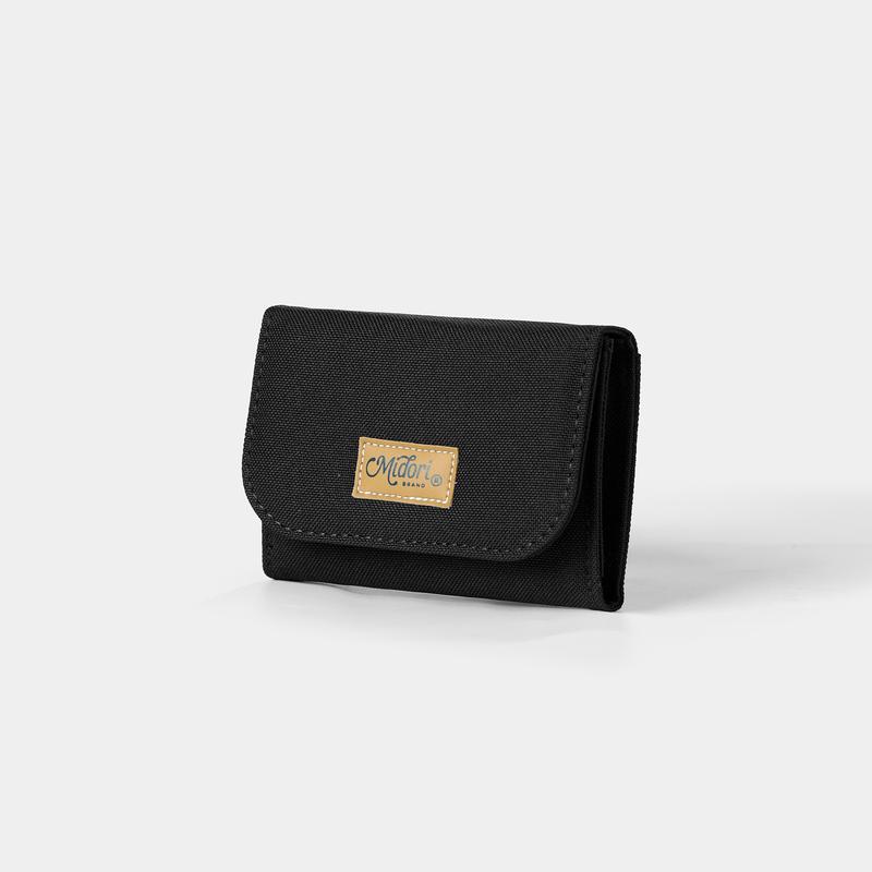  Ví Ngắn Đựng Thẻ Nam Nữ NIGHTLIGHT Gập Đôi Unisex Polyester Kháng Nước Chính Hãng | Local Brand MIDORI FOR MAN 